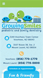 Mobile Screenshot of mygrowingsmile.com